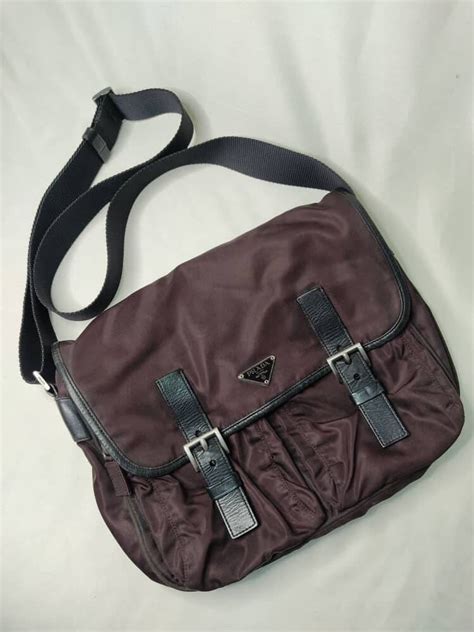 vintage prada messenger bag